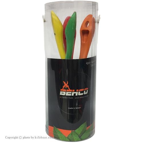 بیلچه پلاستیکی باغبانی بهکو مدل BH-1804 ست 4 عددی